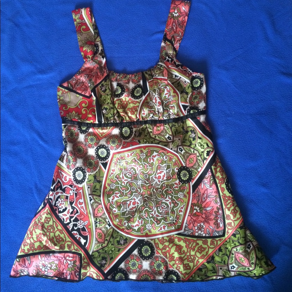 Tank, silk feel-polyester