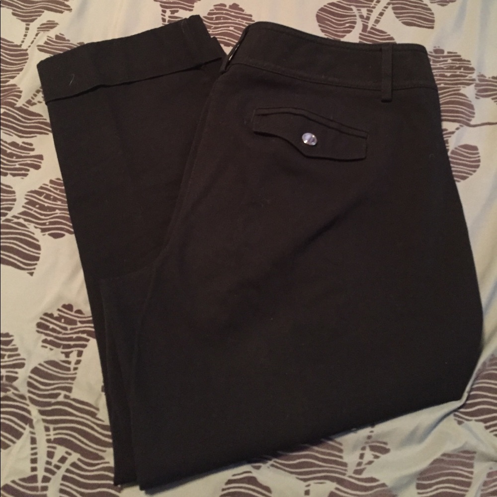 WHBM Slim crop pants