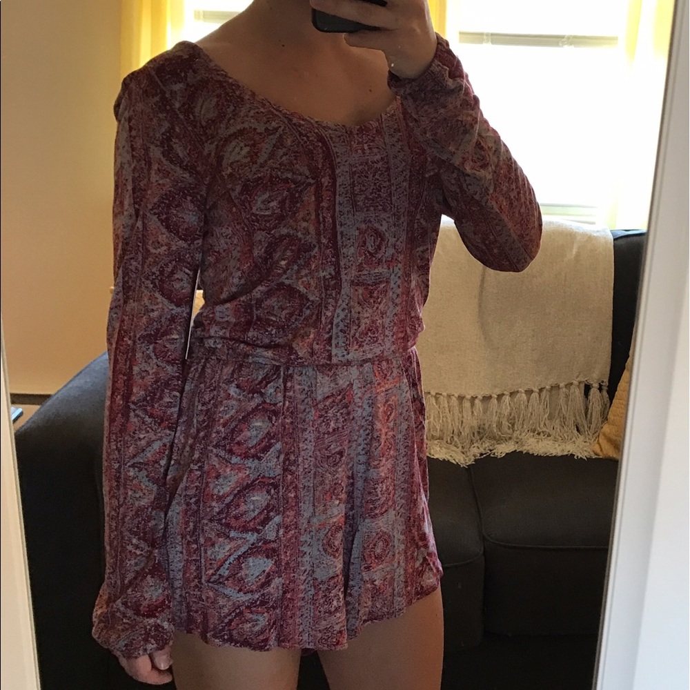 Billabong Long Sleeve Romper