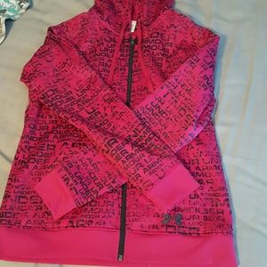 Under armour zip up hoodie