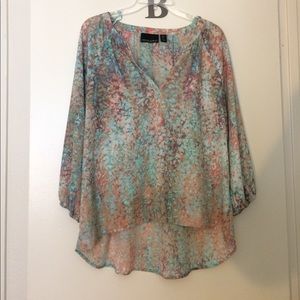 Colorful business blouse