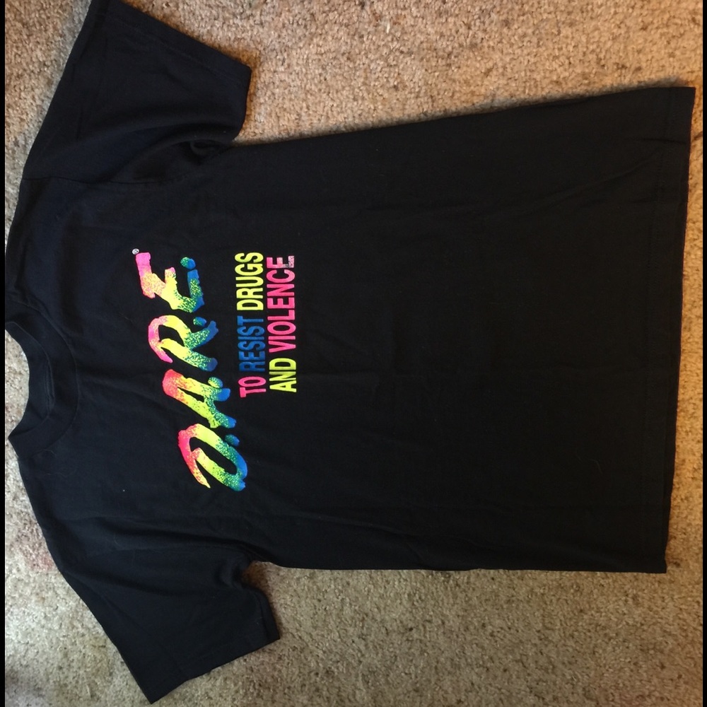 Vintage D.A.R.E. Shirt grunge retro