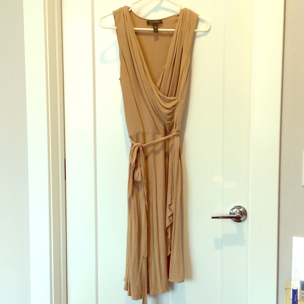 Lauren Ralph Lauren Tan Dress