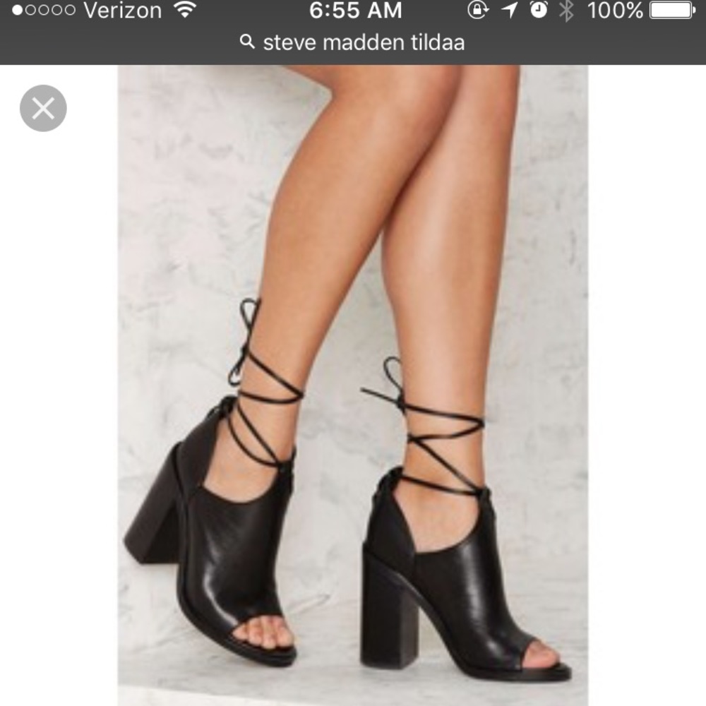 Steve Madden Lace Up Heels