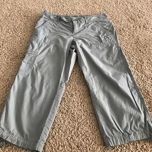 capri pants with drawstring at ankle