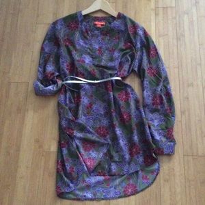 Flower tunic dress