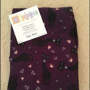 LuLaRoe OS genie cats leggings. Brand new.