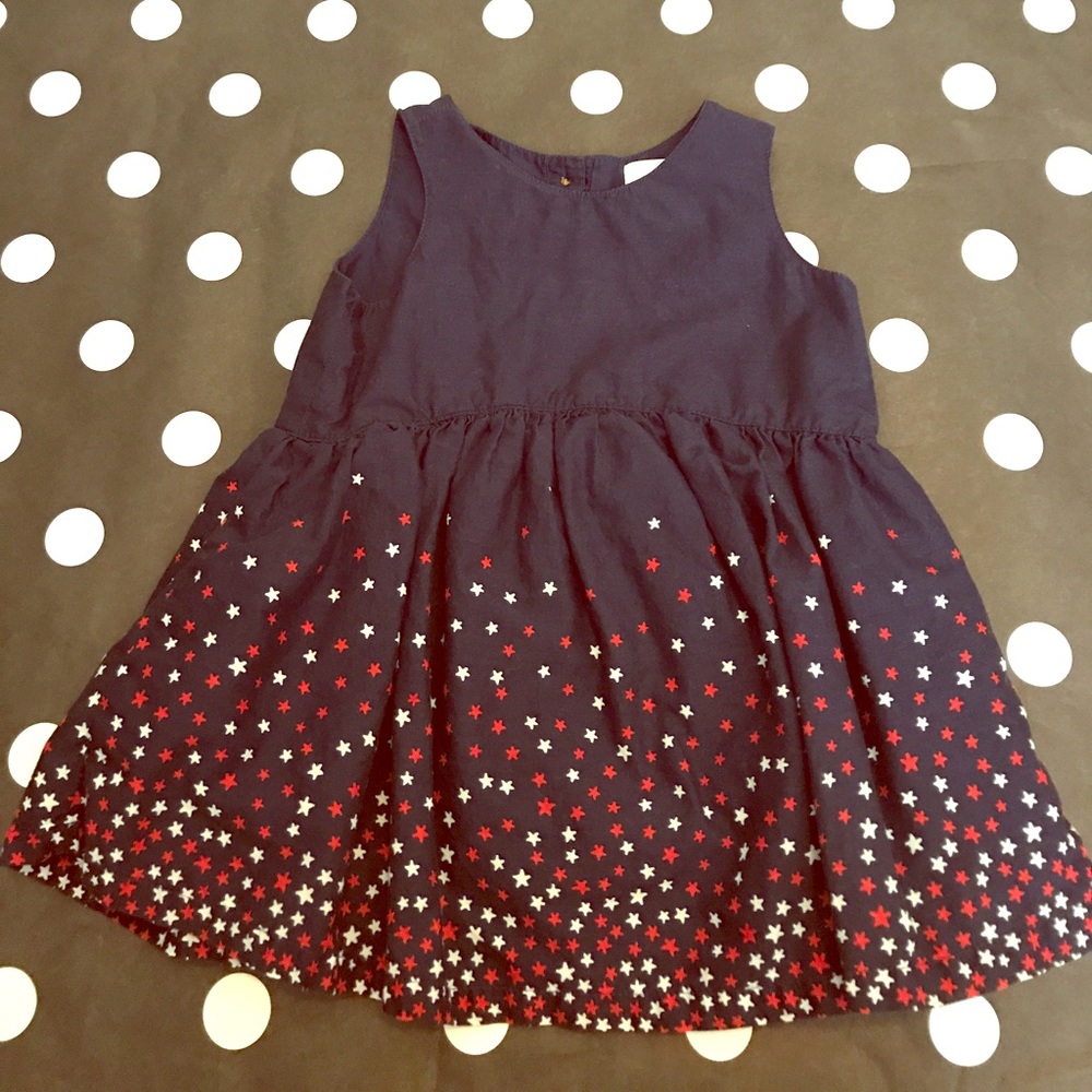 🚫SOLD🚫 OLd Navy Navy Blue Stars Dress