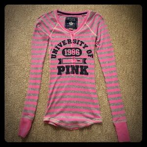 Long sleeve PINK shirt size x-small