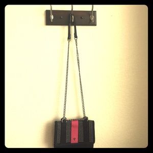 Zara Woman Crossover Bag-Black and Pink Color