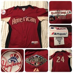 2011 Authentic Cano All-Star Jersey Sz M - EUC