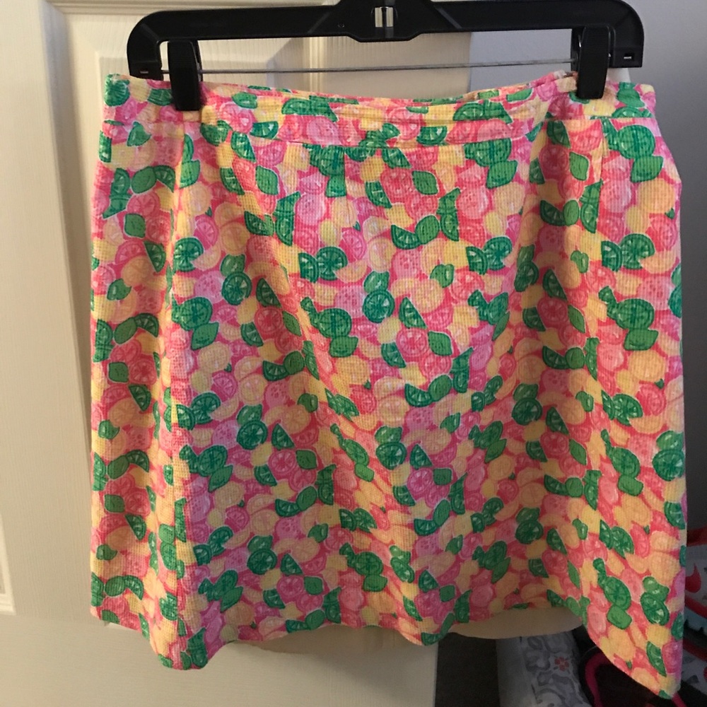 Lily Pulitzer citrus skirt