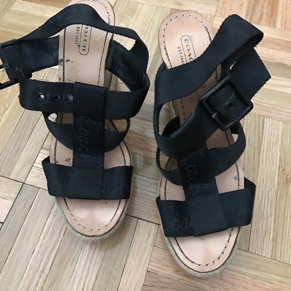 Coach wedges