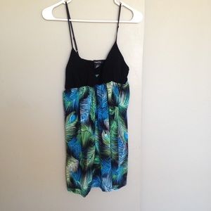 Peacock Dress-Tank