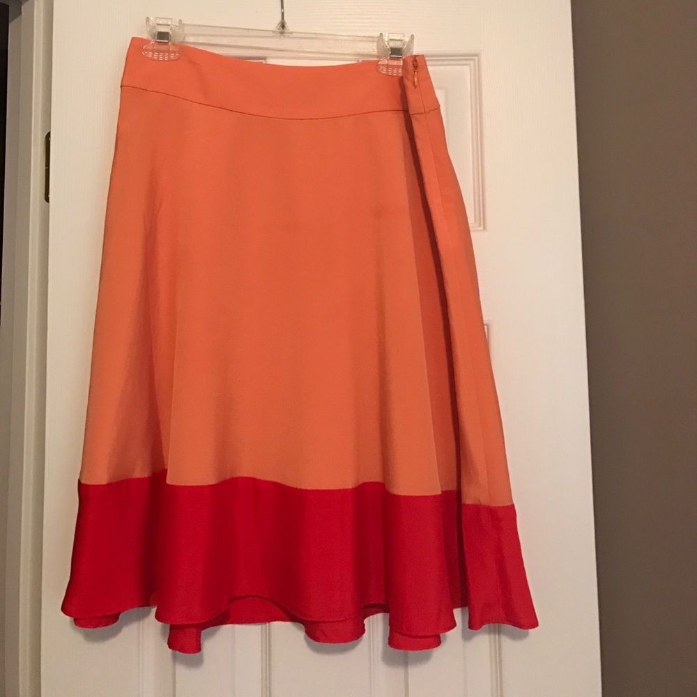 Adorable vibrant swing skirt by The Limited size S