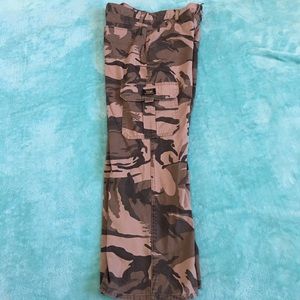 Camo boys cargo pants