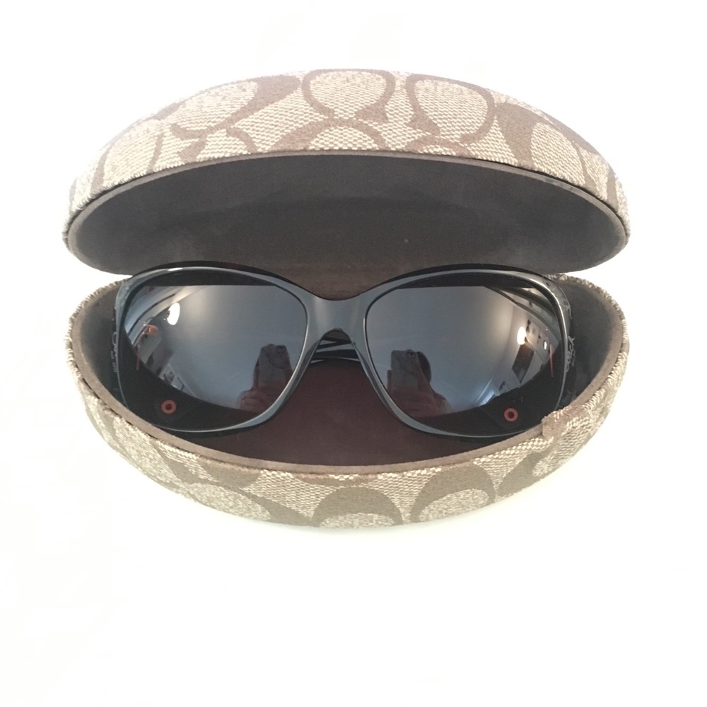 Coach tortoise sunglasses