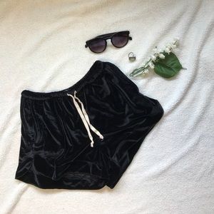 velvet brandy shorts