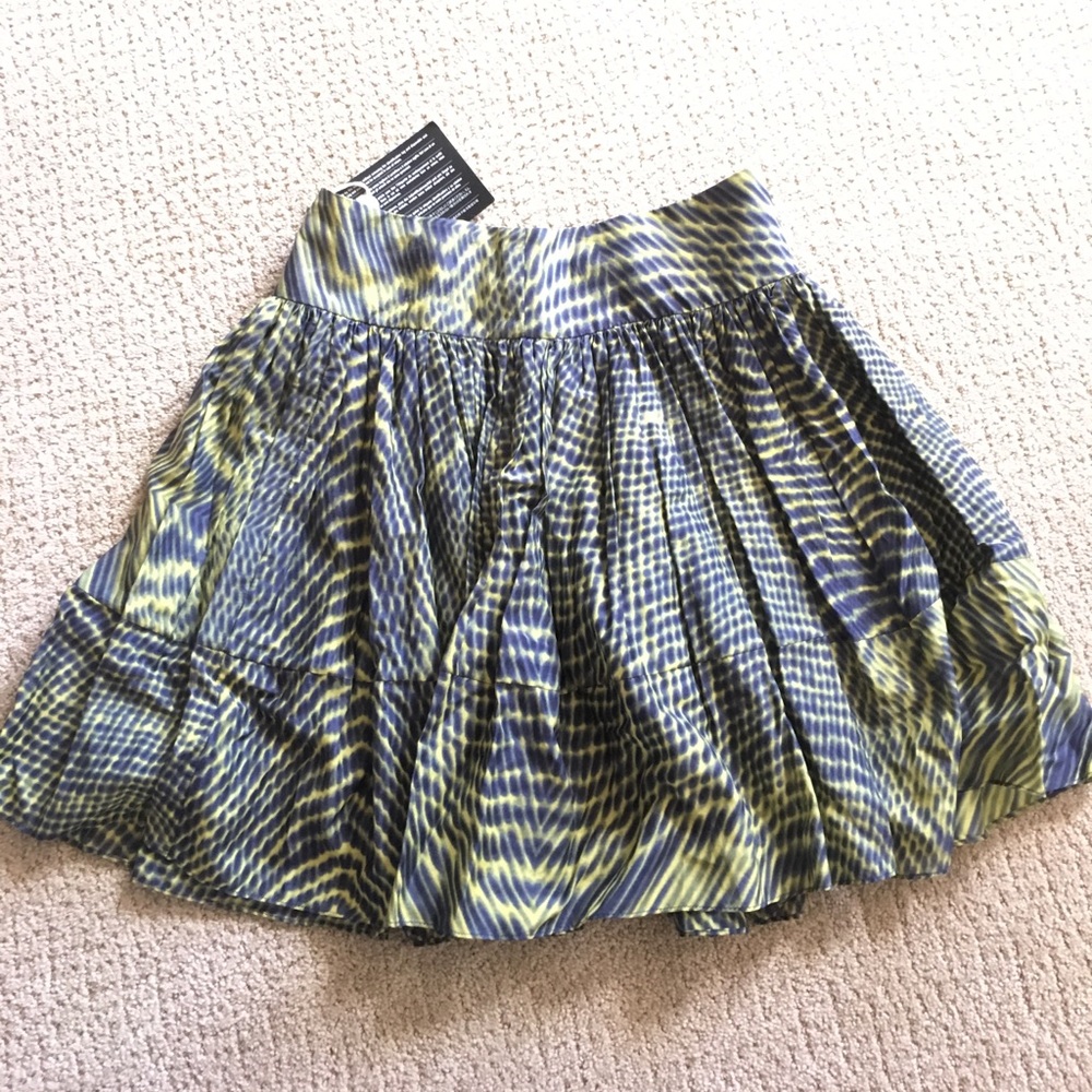 Cut25 by Yugal Arzrouel silk skirt.