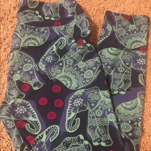 LuLaRoe OS Elephant Leggings