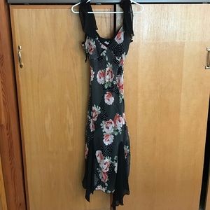 Sharon max dress with flowers