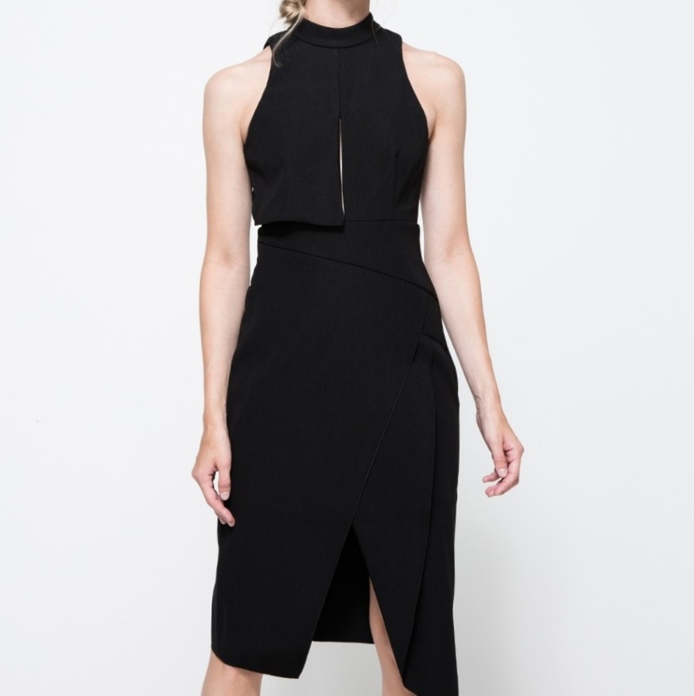 C/Meo Fall Black Dress