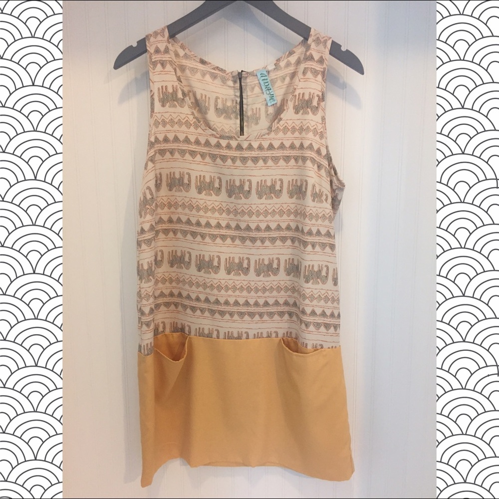 Dina Be- Francesca's- Tribal Print Dress
