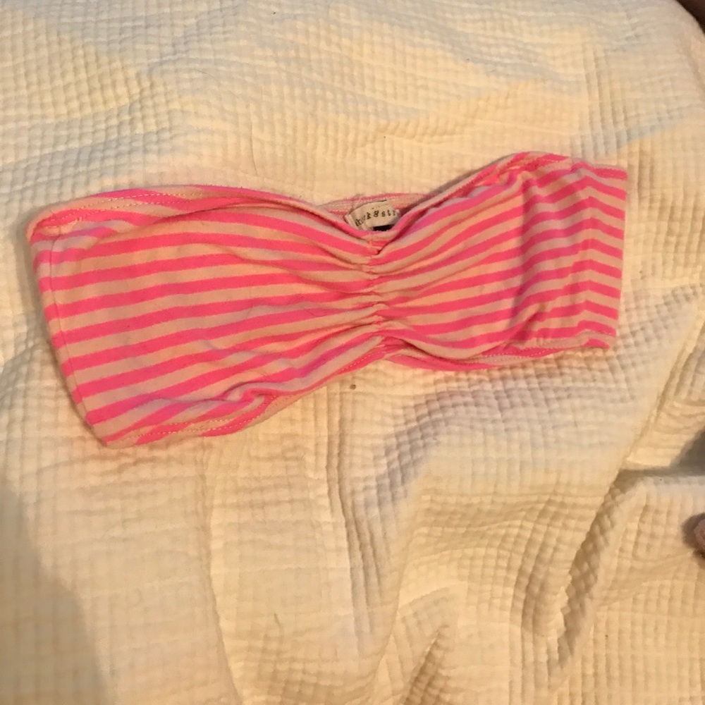 Pacsun pink bandeau