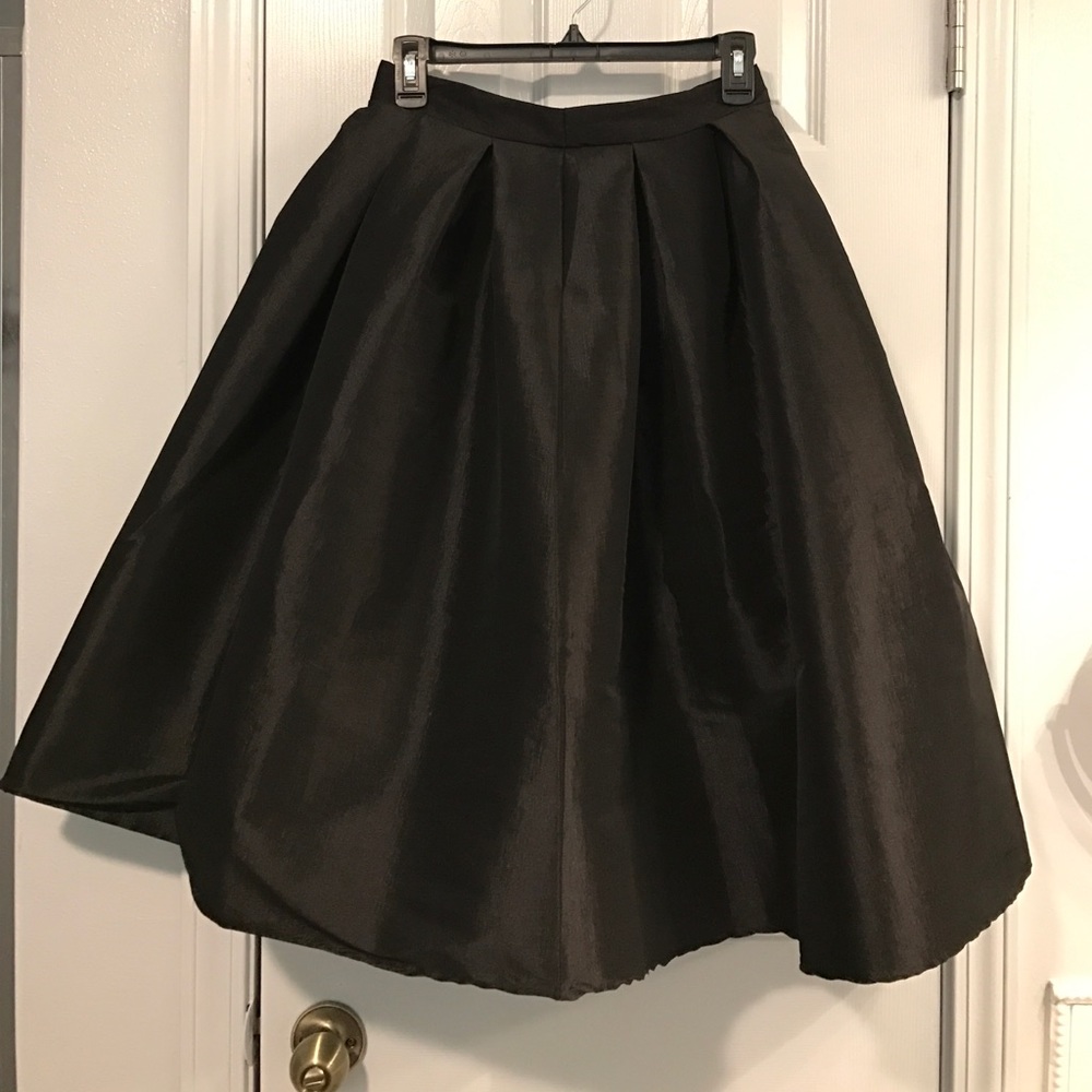 NWT Black A-Line Skirt