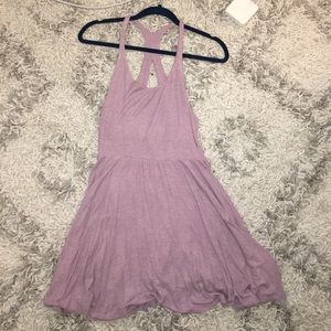 Cute Kimchi Blue purple dress with cutout back