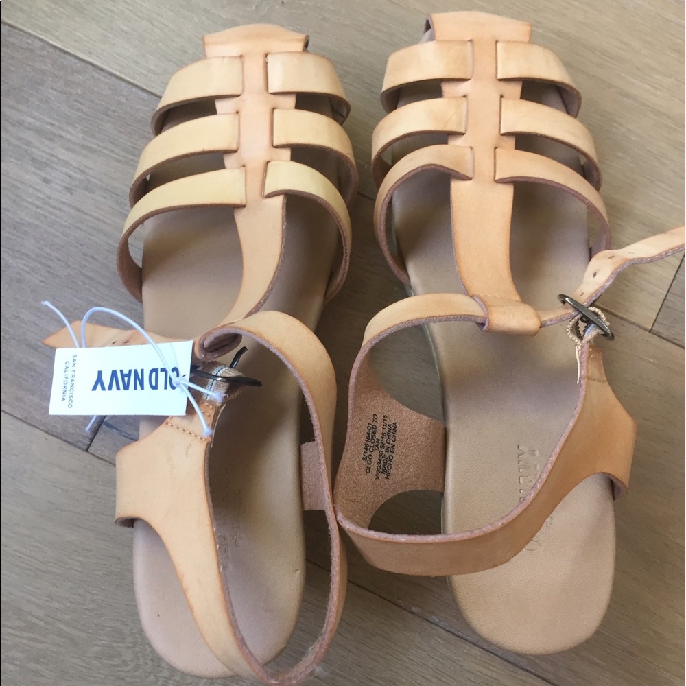 Old navy platform nude sandals