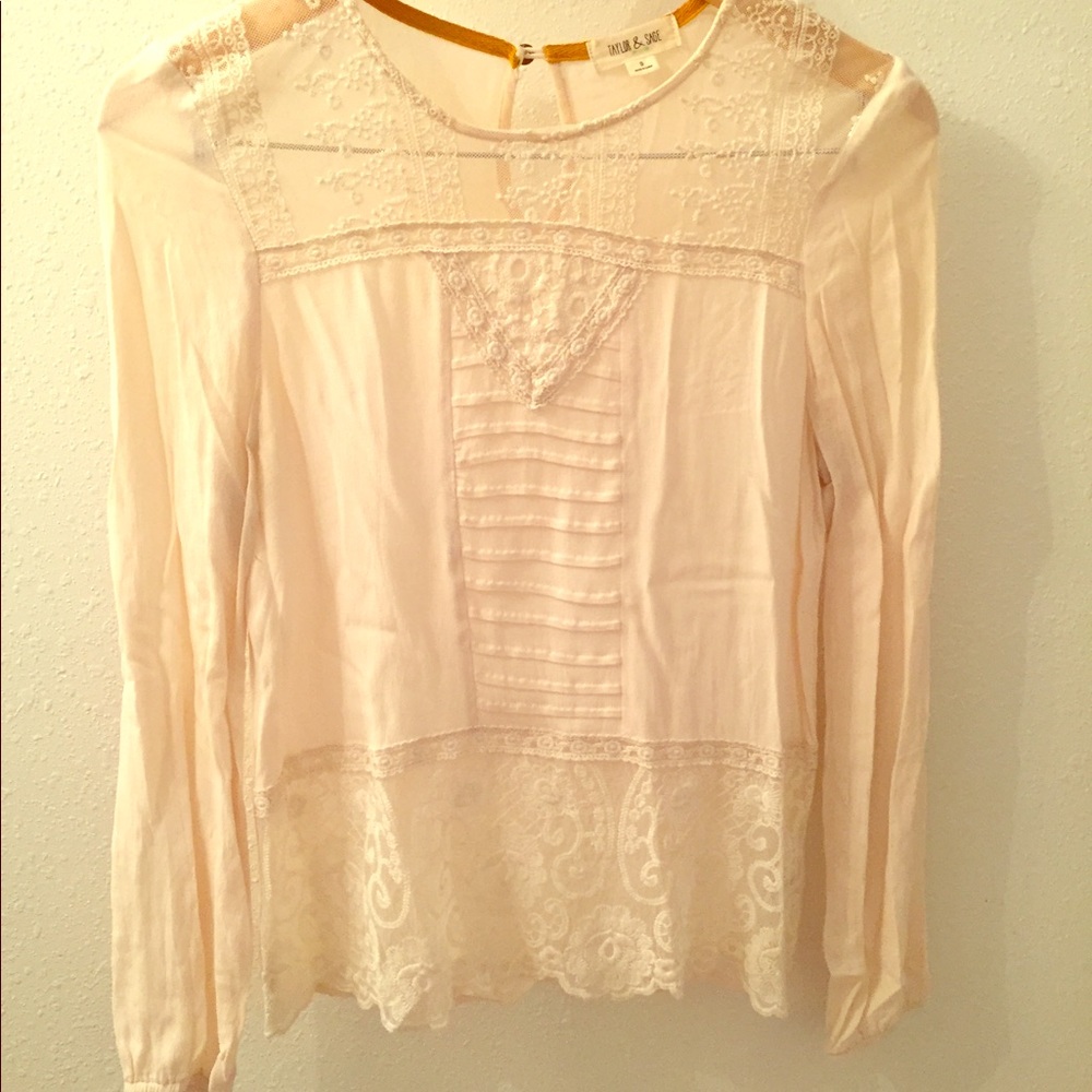 Taylor & Sage Lace Top