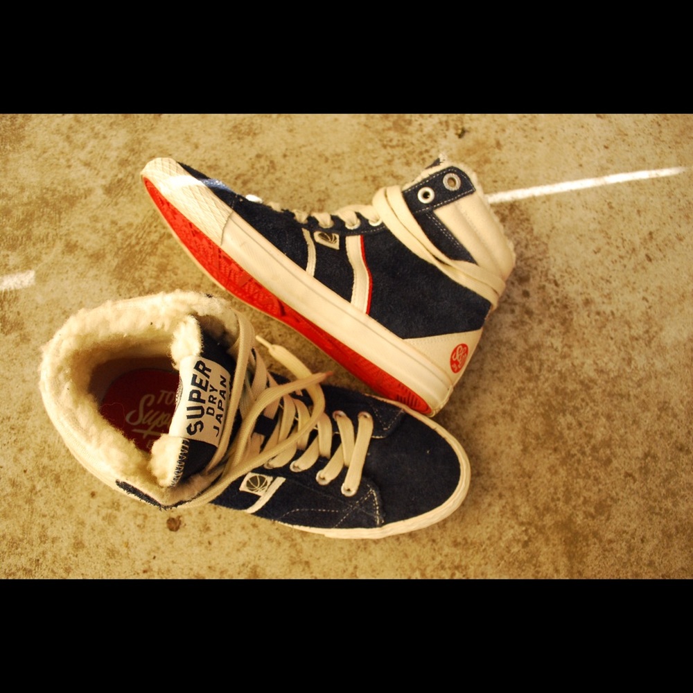 Super Dry Hammer High Trainer tennis shoes