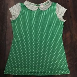 Peter Pan collar shirt