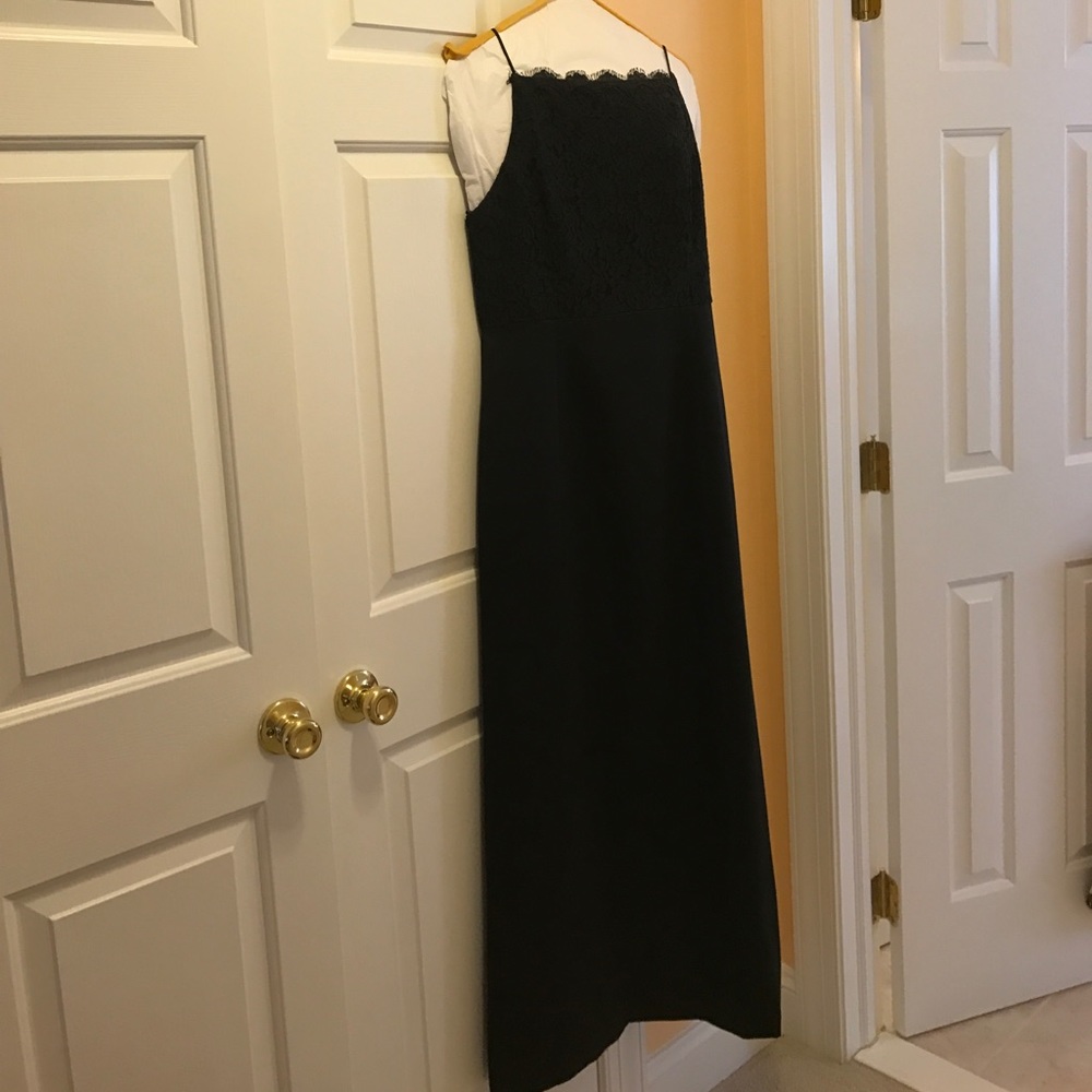 Black gown