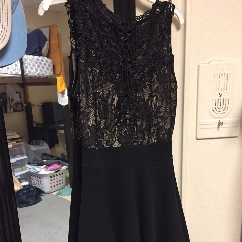 Black semi formal dress