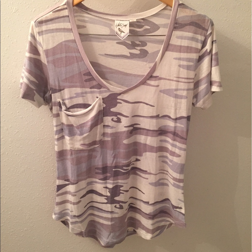 White Crow camo Tee