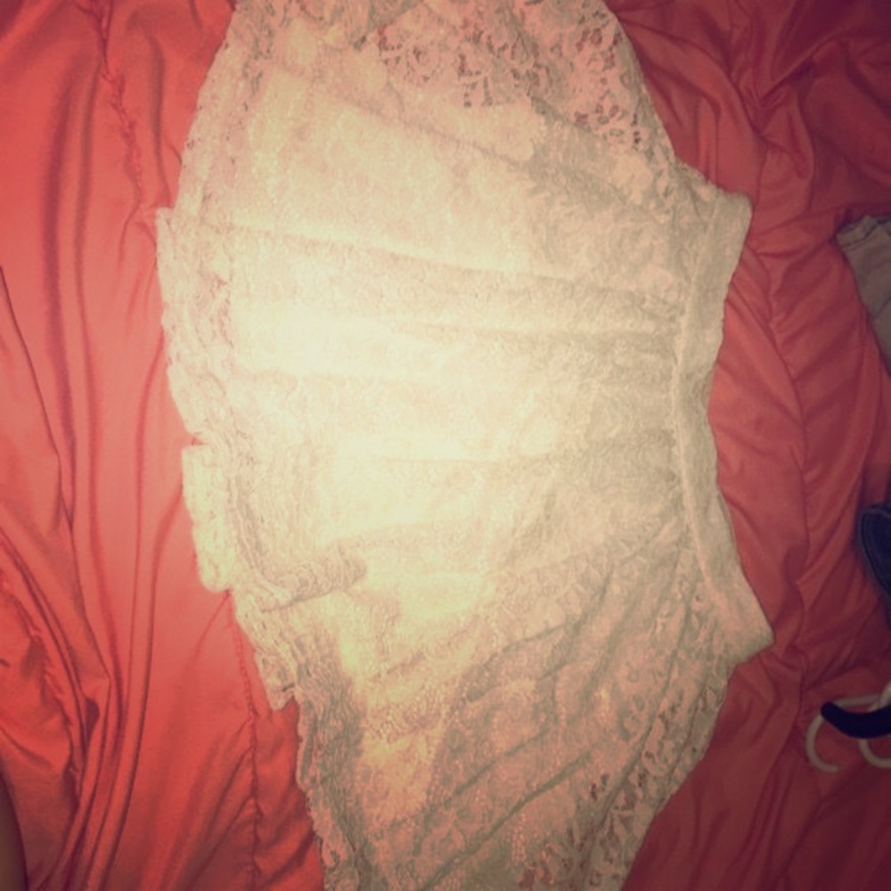 Vanilla mini skirt
