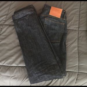 Men's designer raw denim (unbranded)