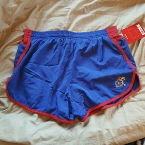 Kansas University Jayhawks Running Shorts