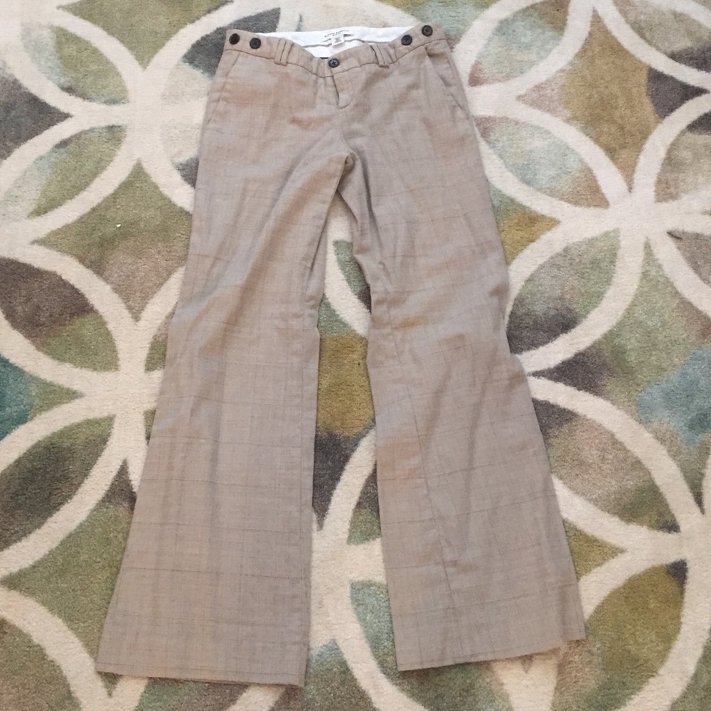 Wool blend dress pants