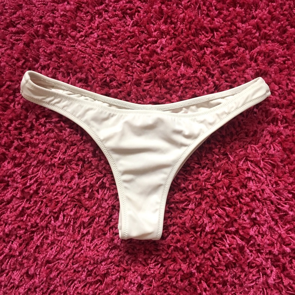 Victoria's Secret white itsy bikini bottom