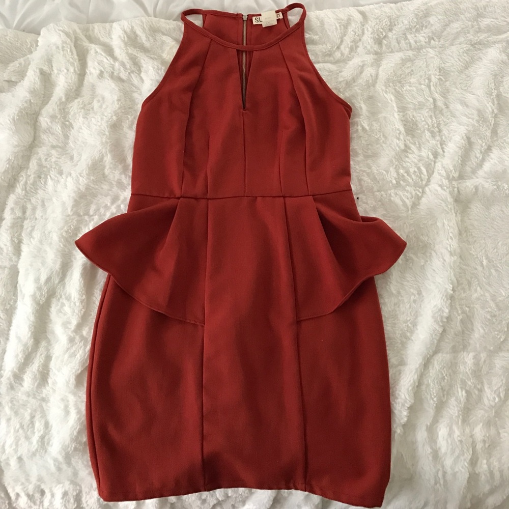 Rust color Dress