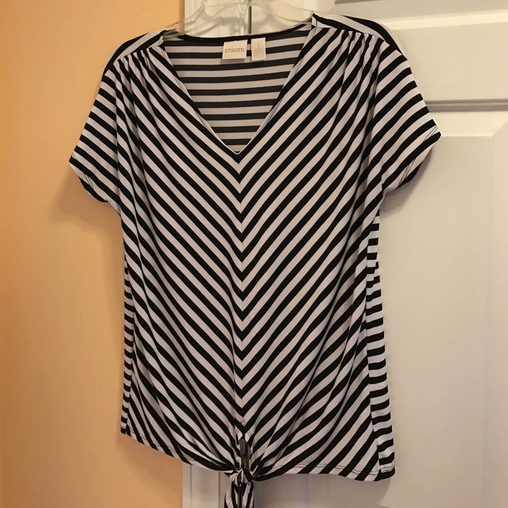 Chicos striped top