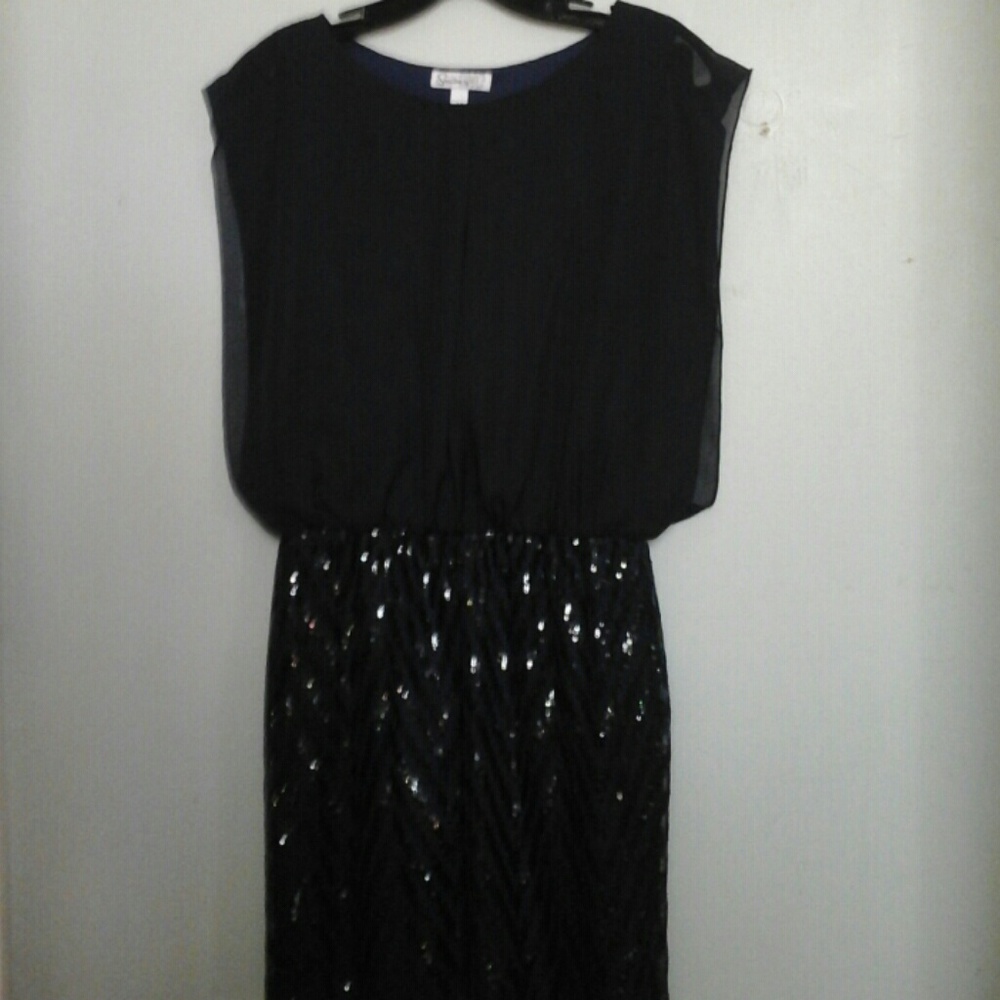 Navy Blue Formal Dress