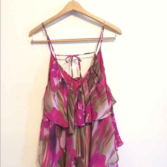 Floral Flowy Print Dress - Picture 3 of 5