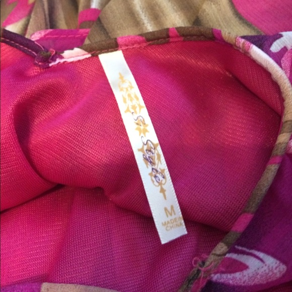 Floral Flowy Print Dress - Picture 5 of 5