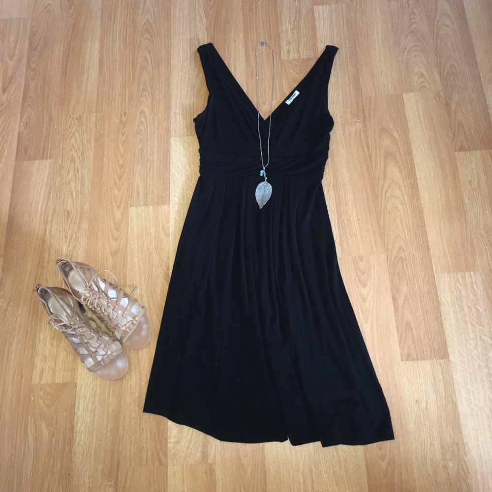 Black Old Navy jersey dress Small Petite