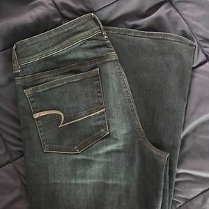 American Eagle Outfitters Kick Boot DenimX 14 Long