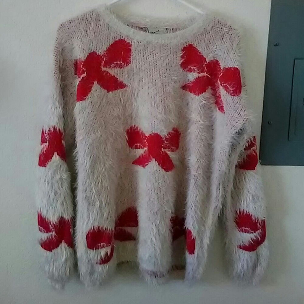 Fuzzy sweater